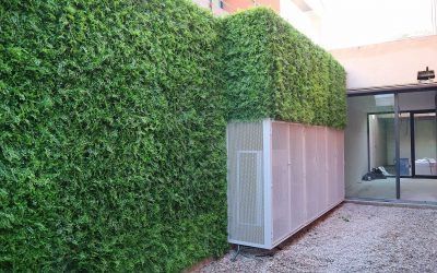 Particular jardín vertical artificial exterior